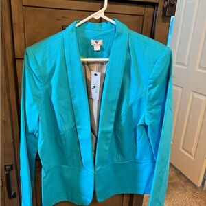 Worthington Women's Turquoise Blazer